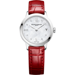 Baume & Mercier Classima Lady 31mm M0A10543 - perlmutt,shiny red - 31mm