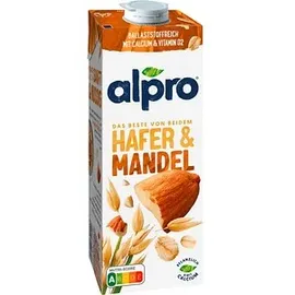 Alpro® Das Beste von Beidem Hafer-Mandeldrink 8x 1,0 l