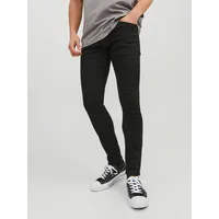 JACK & JONES Liam Jiginal 773 Skinny Fit Jeans Black Denim 33 32