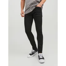 JACK & JONES Liam Jiginal 773 Skinny Fit Jeans Black Denim 33 32