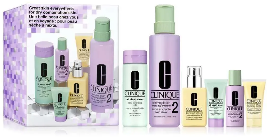 Clinique Great Skin Everywhere Skincare Set: Dry Skin Types