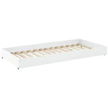 OTTO home Schubkasten OTTO HOME "Alpi", weiß, B:90cm H:20cm, Massivholz, Schubladen, Schubkasten, passend für das Etagenbett der Serie Alpi, aus massivem Kiefernholz