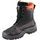 Industrial Quality Supplies Forstsicherheitsstiefel NoRisk Gr.42 schwarz/orange Leder S3 SRC EN20345/EN17249