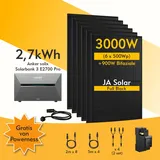Anker SOLIX Solarbank 3 E2700 Pro, 6-8 Solarmodule, mit MC4 Kabel