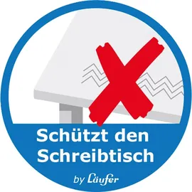 Läufer Schreibunterlage Synthos VSP, schwarz