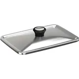 Tefal Edelstahl-Deckel 4,25 x 19,9 x 28,6 cm weiß
