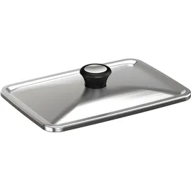 Tefal Edelstahl-Deckel 4,25 x 19,9 x 28,6 cm weiß