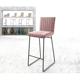 DeLife Barstuhl Luiga-Flex 43 x 107 x 52 cm Rosé