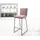 DeLife Barstuhl Luiga-Flex 43 x 107 x 52 cm Rosé