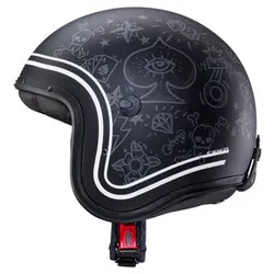 Caberg Freeride Tattoo Jet-Helm schwarz, XXL