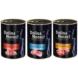 DOLINA NOTECI Premium Mix mit Fleisch für Katzen 24x400g.