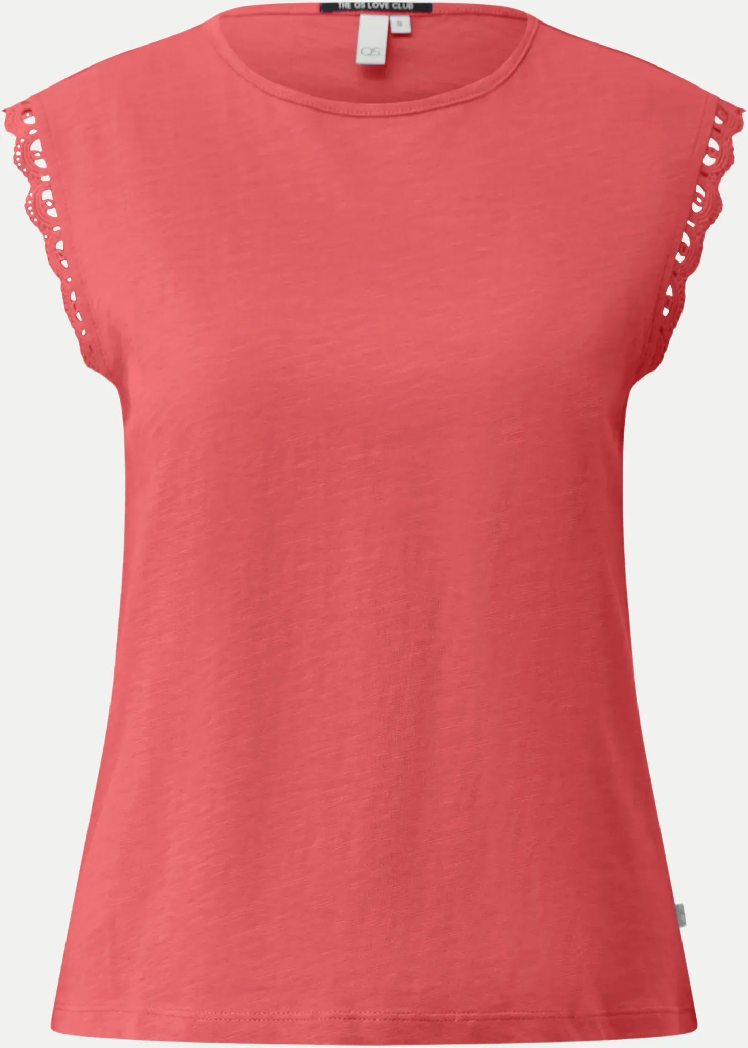 Ärmelloses Top aus Flammgarn Rosa XL