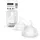 Suavinex Suavinex, Symmetrischer Sauger Sx Pro, aus Silikon, für Suavinex Fläschchen, extra starker Durchfluss (XL), für dicke Nahrungsmittel und Getreide, bis zu 6 Monate, mit Anti-Colic-Ventil, 2 Stück