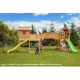 fungoo Spielturm Maxi Set Sized Plaza Gelb/Grün