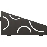 Schlüter Systems Schluter - Schlüter Ses3d6tsda-e-s3 Ablage Curve 62x295x154mm Dunkelanthrazit