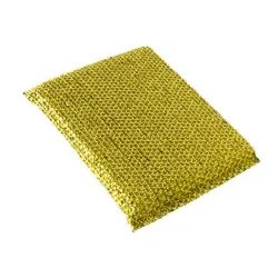 Papstar Putzschwamm Multi Ceranfeld reinigen, nicht kratzend 92012 , 1 Packung = 2 Putzschwämme, gold-silber, lurex