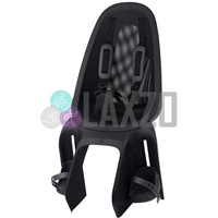Qibbel Air Rear - Kindersitz Gepäckträgermontage - Black/Brown