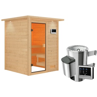 Sauna Sandra mit Dachkranz