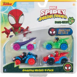 SPIDEY und seine Super-Freunde - 4er Set Die-Cast Fahrzeuge