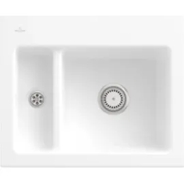 Villeroy & Boch Subway 60 XM rechts weiß alpin + Handbetätigung + Lochbohrungen