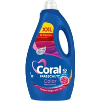 Coral Colorwaschmittel Optimal Color XXL Flüssigwaschmittel Pflege 60 WL 3 Liter