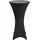Beautissu Stehtischhusse Stella Schwarz Ø 70-75 cm