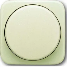 Busch-Jaeger Zentralscheibe mit Drehknopf, Bef.-Mutter und Glimmlampe