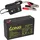 KungLong AGM BLEI AKKU Batterie 6V 12Ah kompatibel für USV BLEIGEL Gel + LADEGERÄT