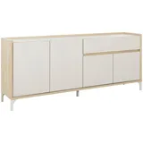 Gami Sideboard Lenk 186 x 41 x 77 cm Grau