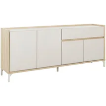 Gami Sideboard Lenk 186 x 41 x 77 cm Grau