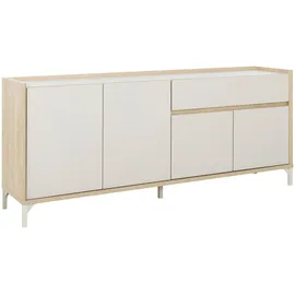 Gami Sideboard Lenk 186 x 41 x 77 cm Grau