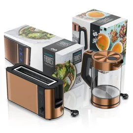 Arendo Frühstücksset 1,7 l Beige
