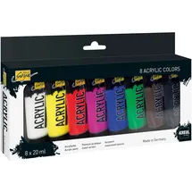 Kreul Acrylfarben 8 St. 20 ml mehrfarbig