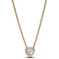 Pandora Funkelndes Herz Collier-Halskette 368425C01-45 Damenhalskette
