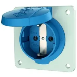 Mennekes 11011F SCHUKO blau 16A2p+E 230V IP54