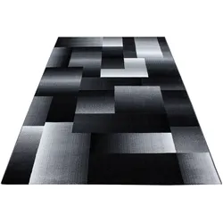 Teppich Designer Modern Kurzflor – Abstraktes Karo-Design
