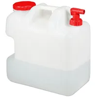 Relaxdays Wasserkanister mit Hahn, 25 l