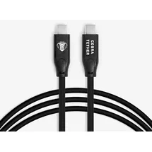 cobra tether USB-C auf USB-C 5 m Schwarz