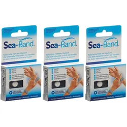 Sea-Band® Armband acupression adulte noir