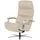 Hukla Relaxsessel Florian Leder 73 x 115 x 91 cm Creme elektrisch