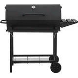 casa.pro Grillwagen Armento 95x108x61cm Schwarz