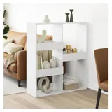vidaXL Raumteiler Weiß 100x33x115 cm Holzwerkstoff