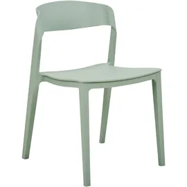 Beliani Esszimmerstuhl 2er Set Mintgrün