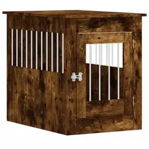 vidaXL Hundekäfig im Möbelstil 55 x 80 x 68 cm Braun