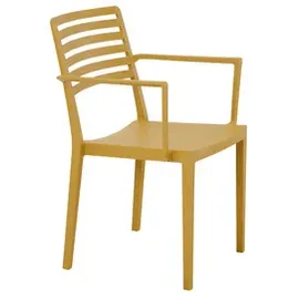 Siena Garden ALLEY Stapelsessel 57 x 56 x 83 cm gelb