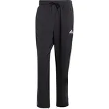 adidas Essentials Three Stripes Stanford Pants Open HEM black-white (095A) L