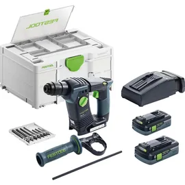 Festool BHC 18 HPC 4,0 I-Plus Akku-Bohrhammer inkl. Koffer + 4.0Ah + Zubehör (577602)