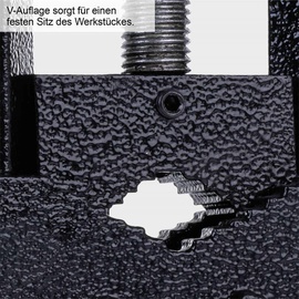 SCHEPPACH Rohrschraubstock SPV50 Spannweite 0-75mm Spannbackenlänge 65 mm