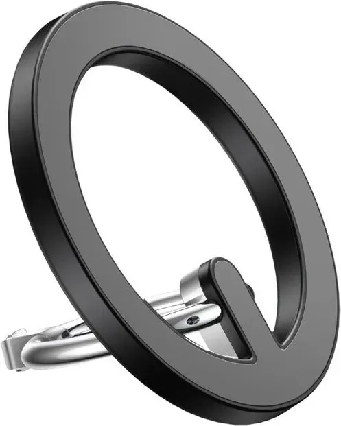 Joyroom Set multifunktionale magnetische Autohalterung Ring Handyhalterung schwarz