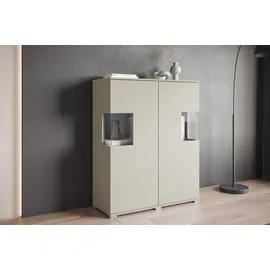 OTTO home Highboard 100 x 120 x 39,5 cm Beige